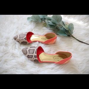 Ted Baker D’ Orsey Cadeen flats  7.5 peach color